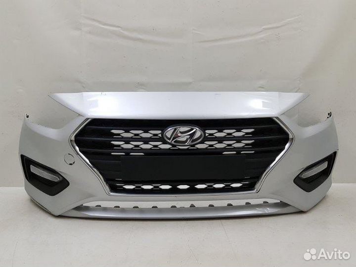 Бампер передний для hyundai solaris 2017-2020