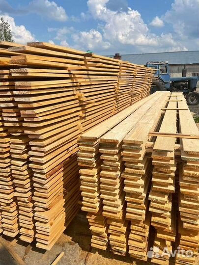 Доска обрезная 25x150