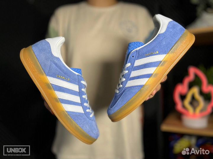 Кроссовки Adidas Gazelle Indoor Blue