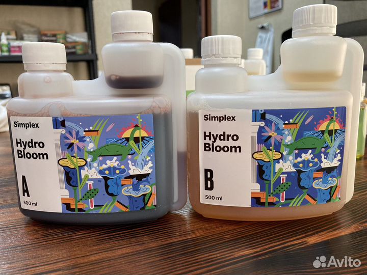 Удобрения simplex Hydro Bloom A+B 0,5 L