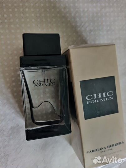 Туалетная вода, Carolina Herrera Chic, Шик, муж. н