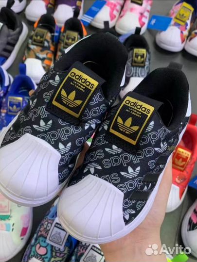 Слипоны детские adidas 360 новые