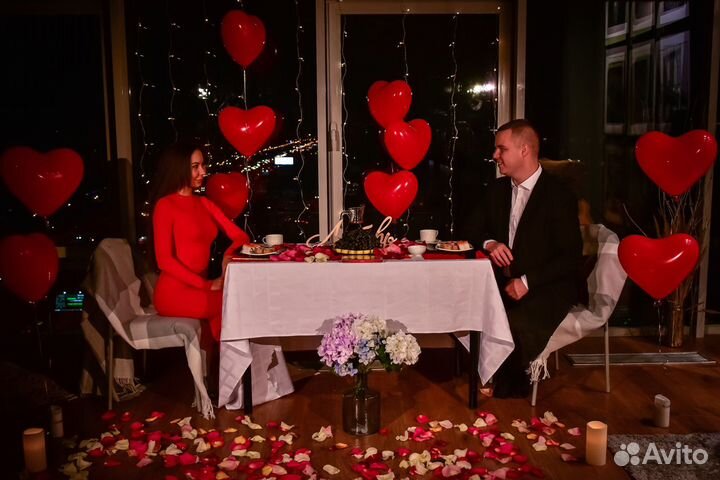 Свидание в студии с панорамным видом на Казань