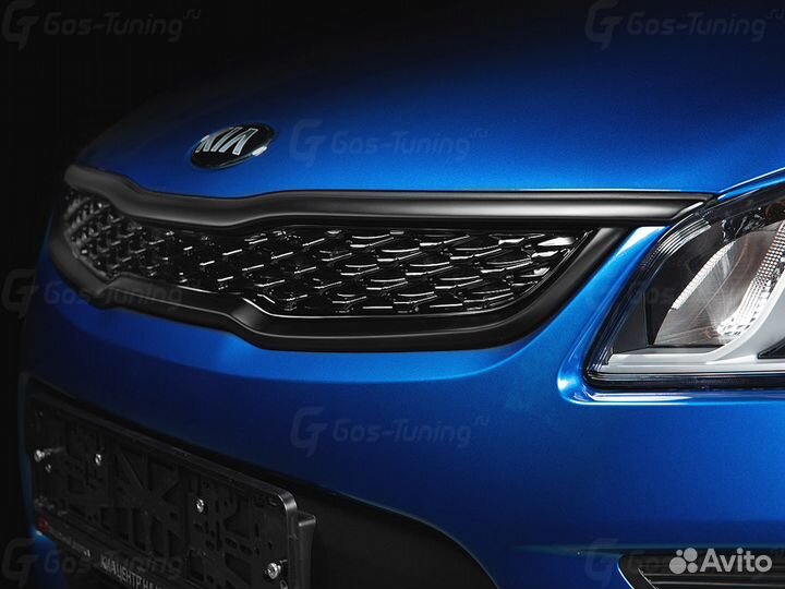 Решетка радиатора GT Line на Kia Rio 4