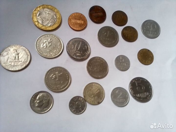 Зарубежные монеты