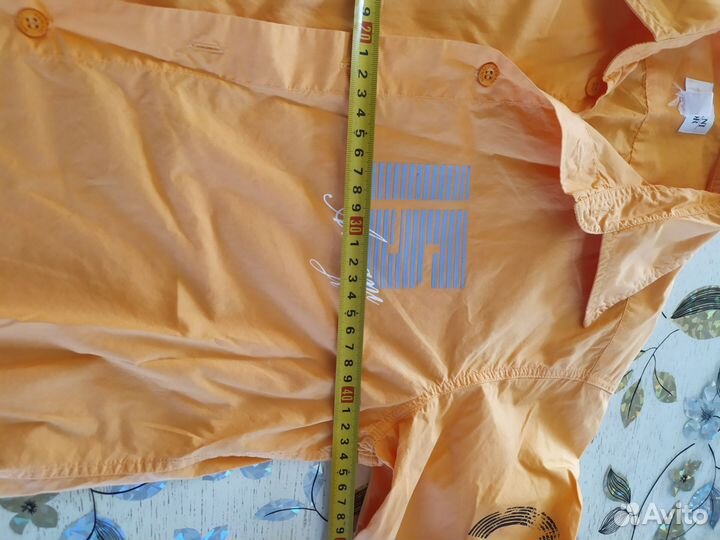 Рубашка для мальчика. Armani Junior. Оранжевая