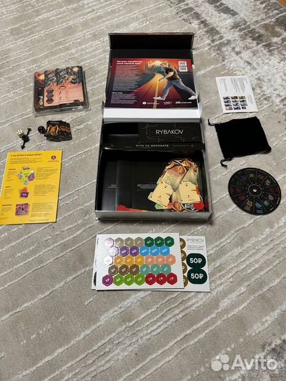 Настольная игра Рыбаков. Игра на миллиард. Platinu