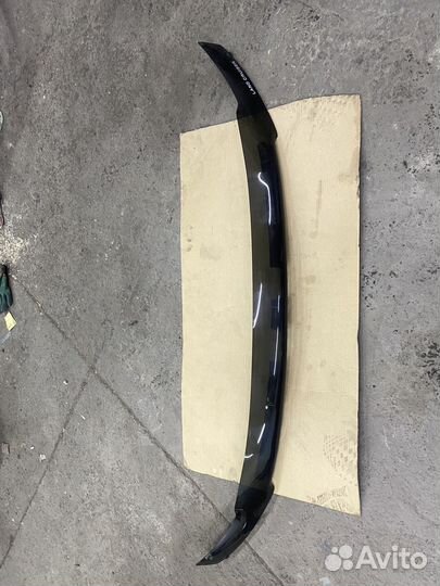 Дефлектор капота land cruiser 200 2014г мухобойка