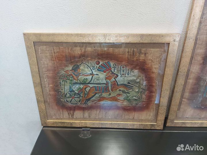 Картина на папирусе из Египта