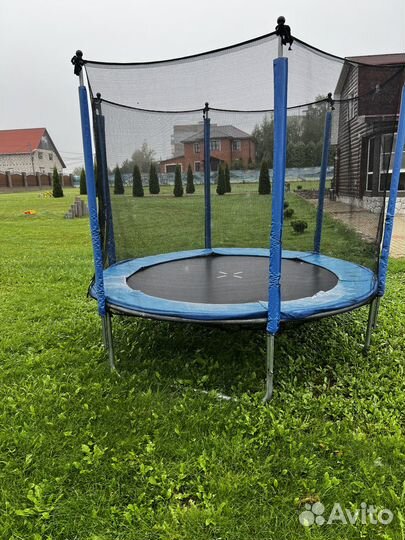 Батут с сеткой