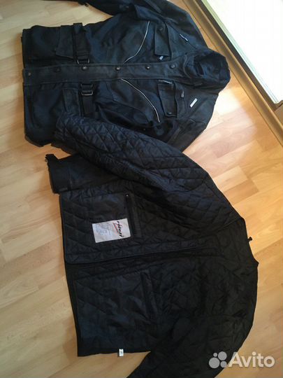 Мотокуртка Scotchlite 3m XL текстиль + кожа