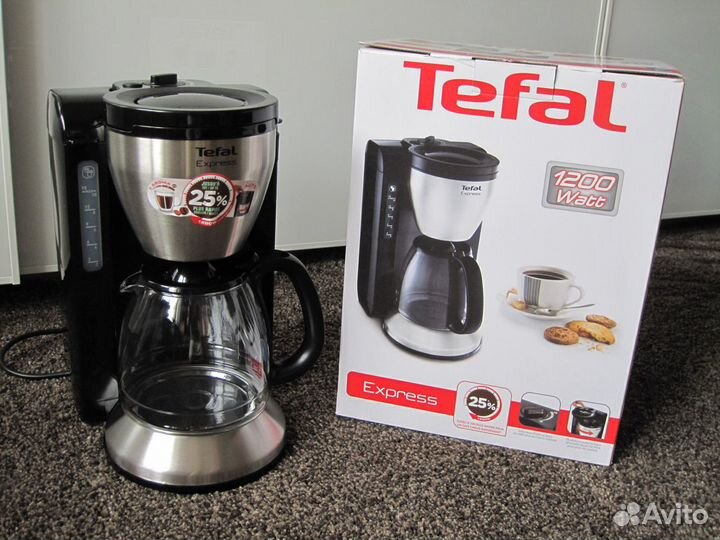 Кофеварка Tefal CM390811 (новая,не использовалась)