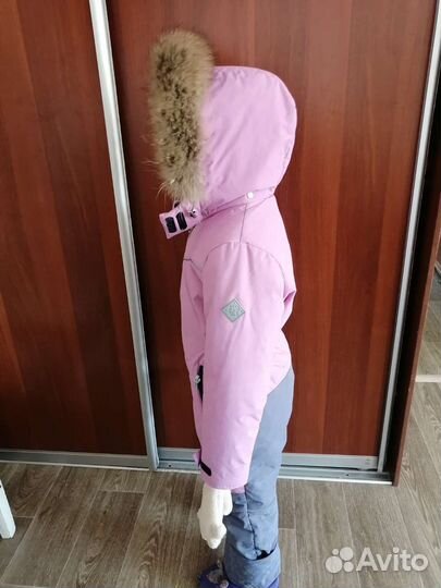 Зимний комбинезон для девочки 122