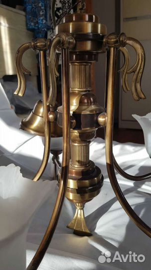 Люстра потолочная бу винтажная