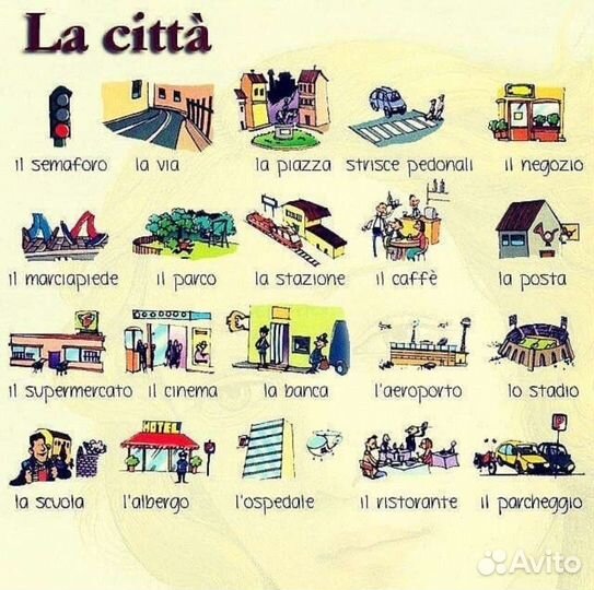 Репетитор по итальянскому языку (носитель языка)