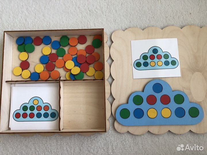 Развивающие деревянные игрушки