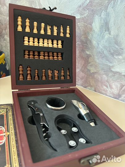 Подарочный набор шахматы