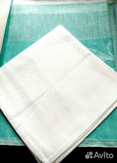 Скатерть Лен + салфетки Лен новые