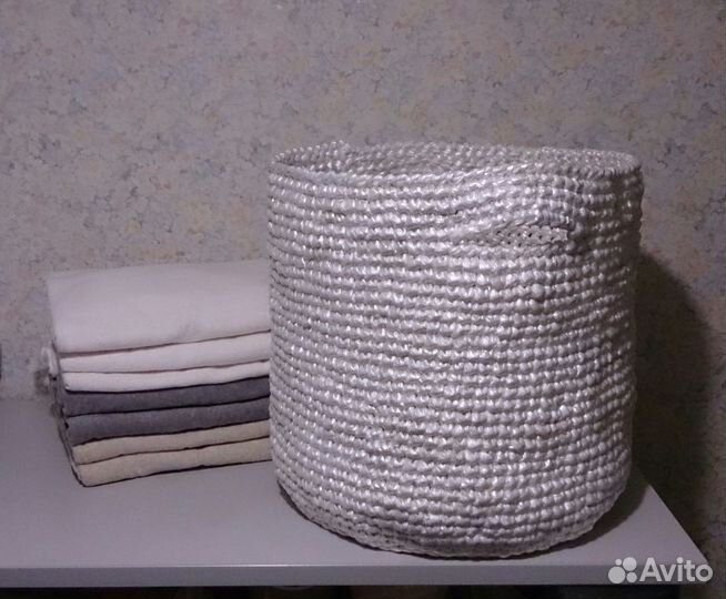 Корзина Boho для хранения интерьерная большая