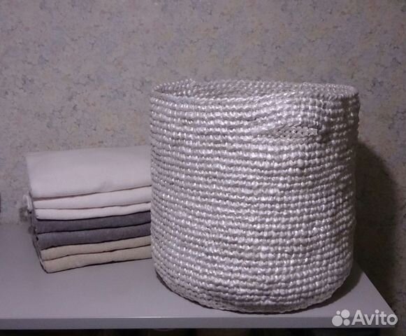 Корзина Boho для хранения интерьерная большая