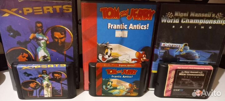 Картриджи sega стародел коллекция