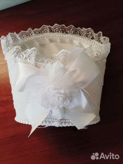 Корзинка свадебная для шампанского