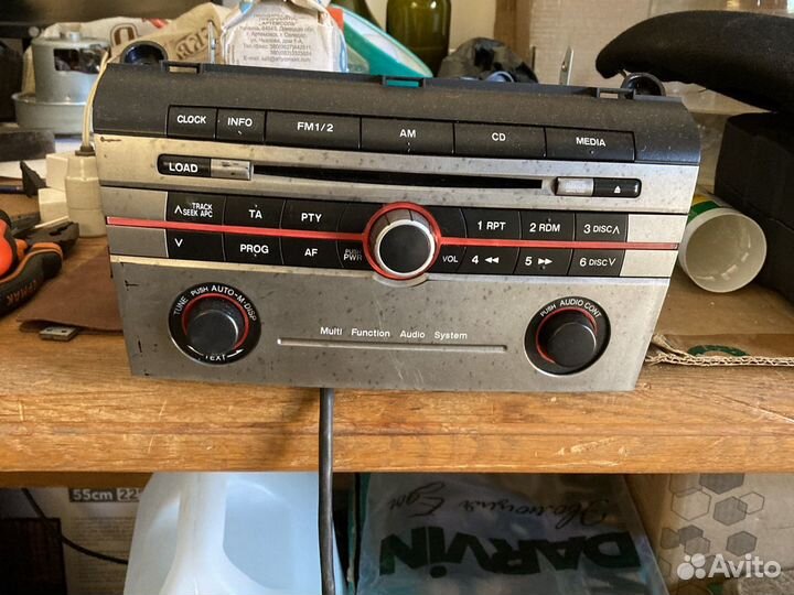 Магнитола на Mazda 3 bk