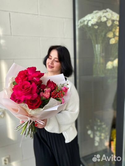 Яркий букет