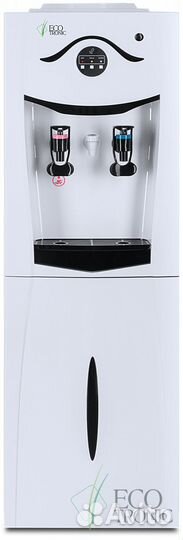 Кулер Ecotronic K21-L Carbo white+black