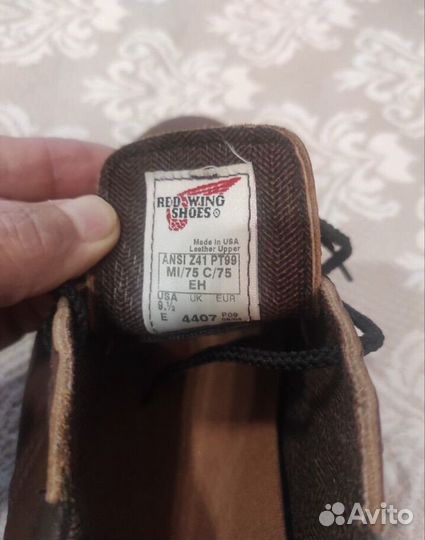 Ботинки туфли Red Wing (made in USA)