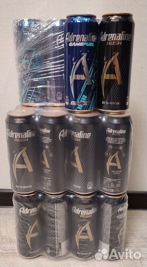 Энергетический напиток Adrenaline Rush, Burn