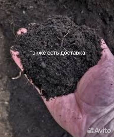 Чернозём с биогумусом перегной конский