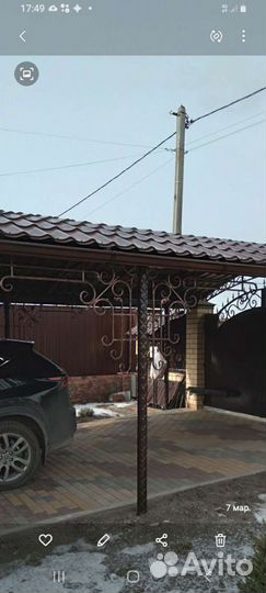 Навес для авто. Козырёк на крыльцо или террасу