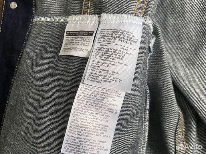 Джинсовка levis оригинал