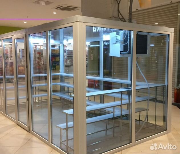 Цветочная холодильная витрина