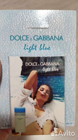 Парфюм dolce& gabbana light blue
