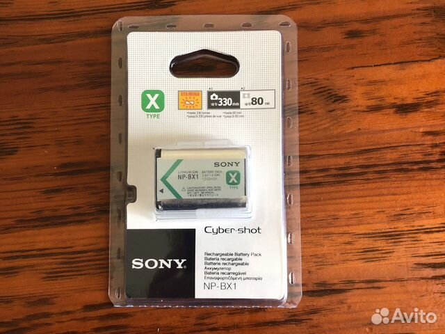 Аккумулятор sony np-bx1