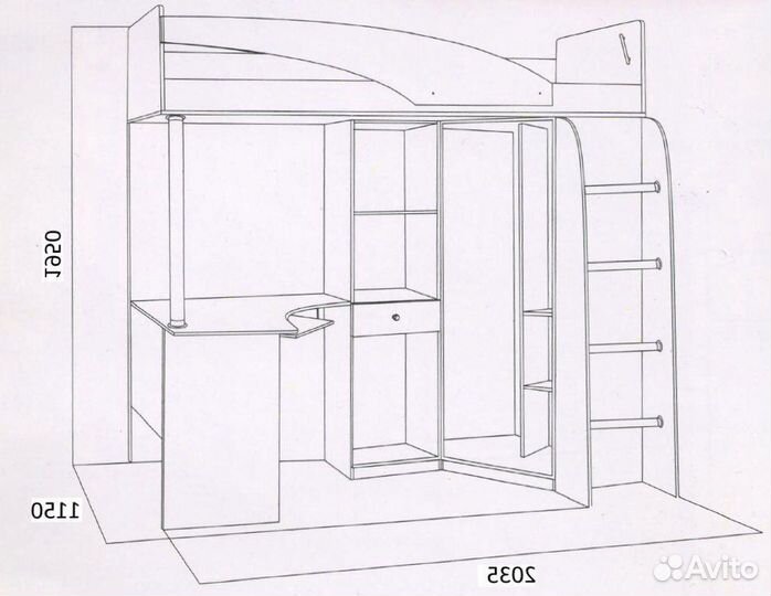 Кровать Бемби-3