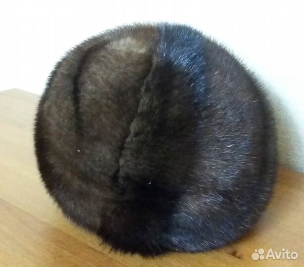 Норковая шапка кепи