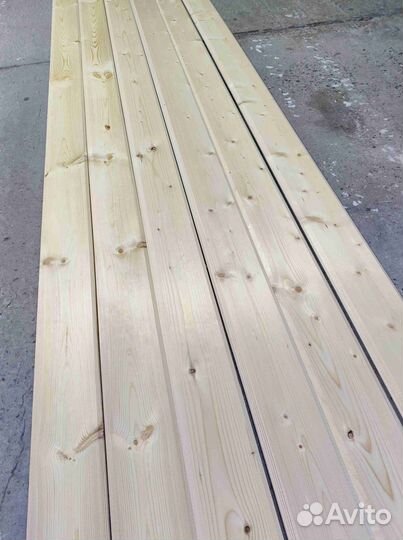 Имитация бруса сосна 16x135x6000 сорт ав