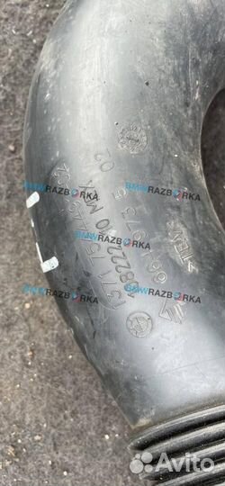 Патрубок воздушного фильтра BMW X5 E53 рест. 2004