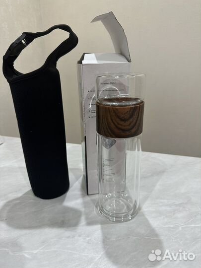 Бутылка OZO c инфьюзером в чехле