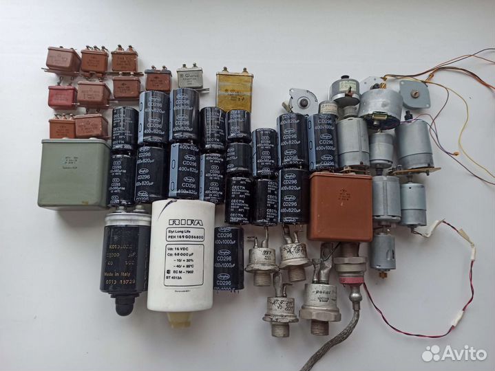 Силовые тиристоры, другие радиодетали