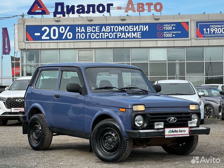 LADA 4x4 (Нива) 1.7 МТ, 2017, 67 281 км