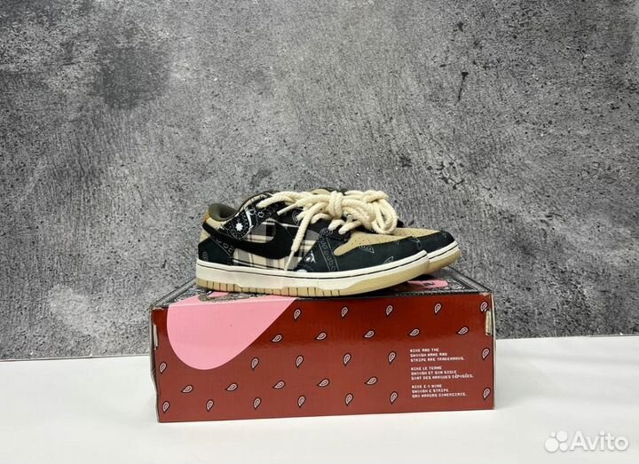 Кроссовки Nike SB dunk low x Cactus Jack Люкс