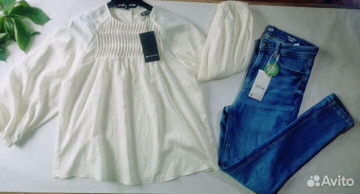 Блуза с&а новая, вискоза р 44