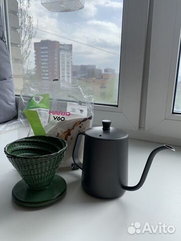 Воронка hario v60 чайник для заваривания кофе купить в Москве | Товары ...