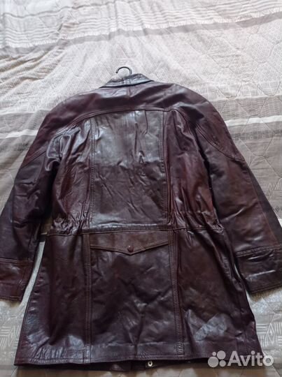 Куртка мужская кожаная 50-52 размерв