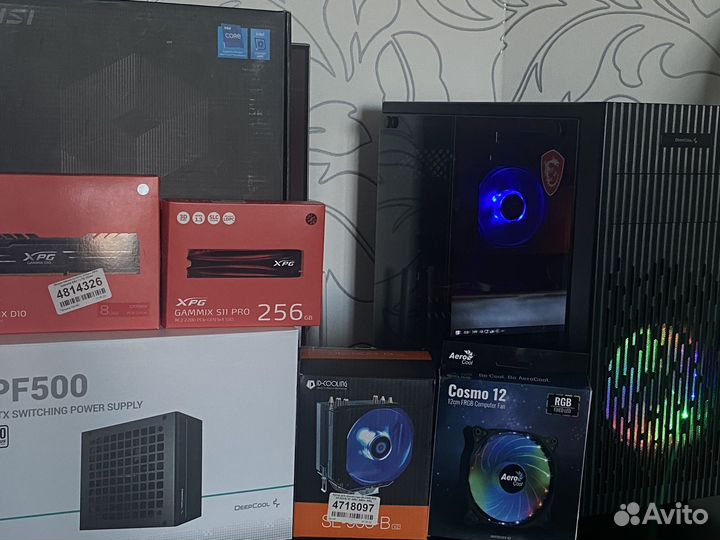 Игрокой пк RTX 2060S I5-11400f