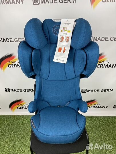 Cybex Solution Z i-fix Plus Mountain blue